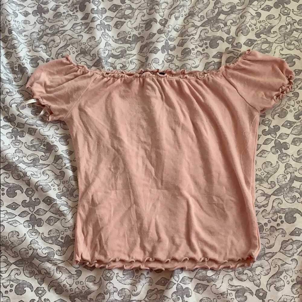 Off the shoulder top